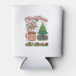 Enfriador De Latas Caramelos de Navidad Cacao Caos Árbol Taza Regalo