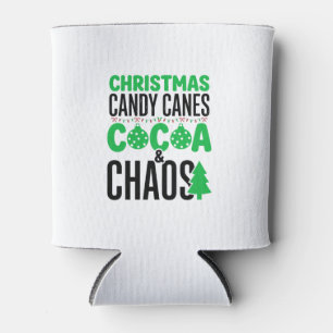Enfriador De Latas Caramelos De Navidad Cacao Caos Diseño