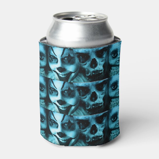 Enfriador De Latas Caras de terror (Lata Anverso)