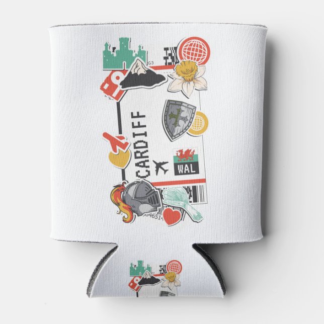 ENFRIADOR DE LATAS CARDIFF GALES (Anverso)