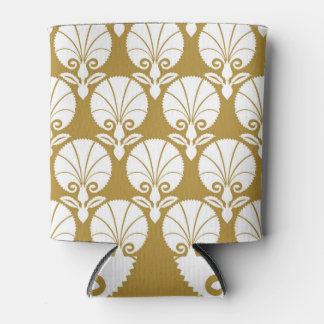 Enfriador De Latas Carnación otomana, tulipán: diseño textil.