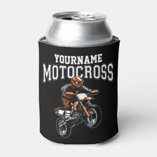Enfriador De Latas Carreras personalizada de moto-cruz sucia para cic