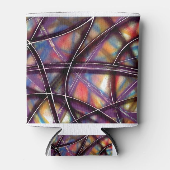 Enfriador De Latas Carretera espacial Funky (Anverso)