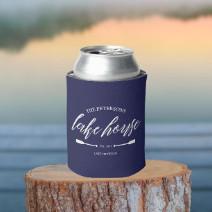 Enfriador De Latas Casa de lago costera Marina Náutica Azul Oar