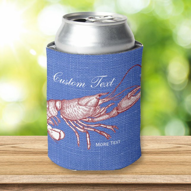 Enfriador De Latas Casa de playa de Personalizado de langosta rojo vi (Subido por el creador)