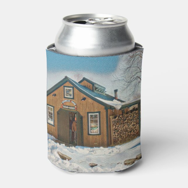 Enfriador De Latas Casa de Sugar de Maple Country (Lata Anverso)