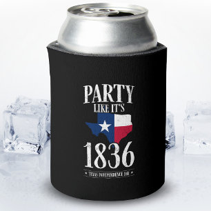 Enfriador De Latas Casa del Fiesta de la bandera del estado 1836, Día