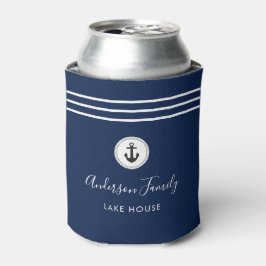 Enfriador De Latas Casa Nautical Family Lake