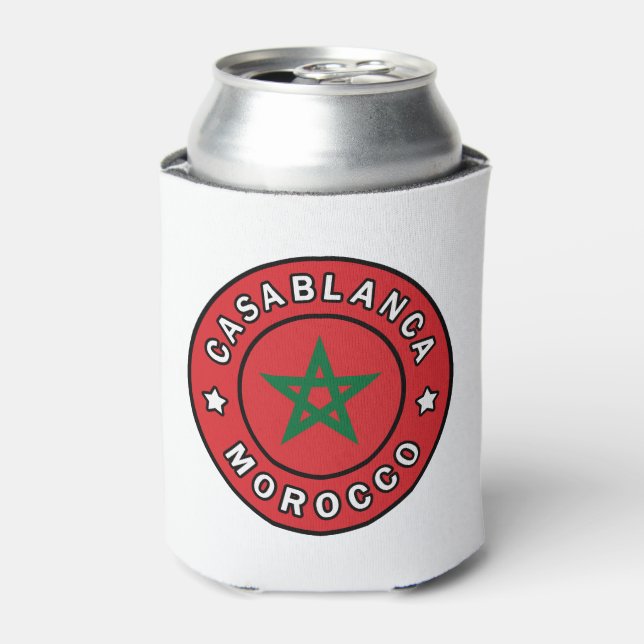 Enfriador De Latas Casablanca Marruecos (Lata Anverso)