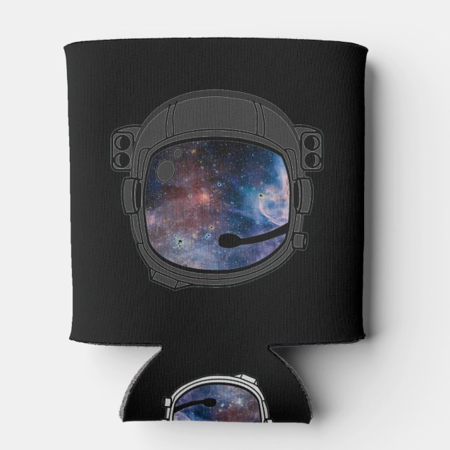 Enfriador De Latas Casco astronauta espacial (Reverso)