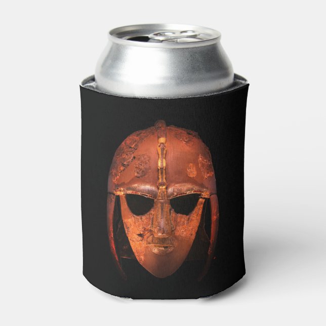 Enfriador De Latas Casco de Sutton Hoo (Lata Anverso)