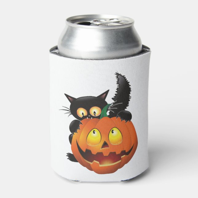 ENFRIADOR DE LATAS CAT HALLOWEEN (Lata Anverso)