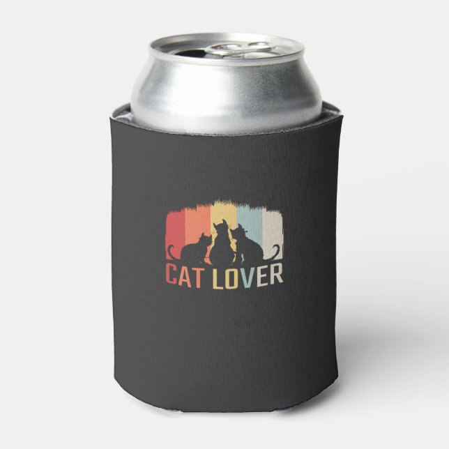 Enfriador De Latas Cat Lover (Lata Anverso)