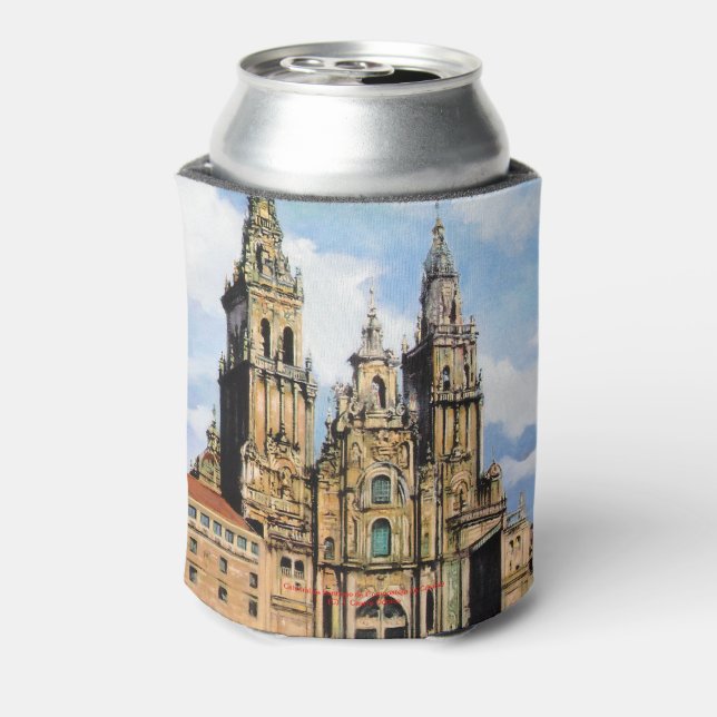 Enfriador De Latas Catedral de Santiago de Compostela (A Coruña) (Reverso de la lata)