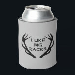 Enfriador De Latas Caza de ciervos me gusta el Big Racks Funny<br><div class="desc">Este diseño fue creado a través del arte digital. Se puede personalizar haciendo clic en el botón personalizar y cambiando el color, agregando un nombre, iniciales o tus palabras favoritas. Contáctame en colorflowcreations@gmail.com si quieres tener este diseño en otro producto. Compra mi pintura de acrílico abstracta original a la venta...</div>