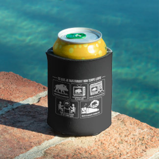 Enfriador De Latas Cazador de Jabalí Humor Tiempo Libre Naturaleza