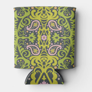 Enfriador De Latas Cebollas orientales: Patrón floral Paisley