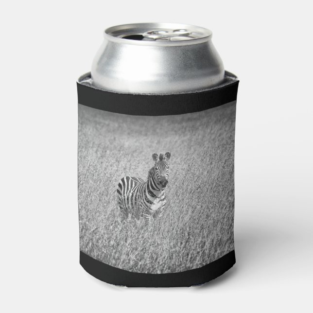 Enfriador De Latas Cebra de césped alto (Lata Anverso)