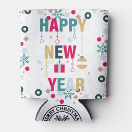 Enfriador De Latas celebración de Año Nuevo feliz