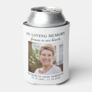 Enfriador De Latas Celebración de la foto conmemorativa de la vida