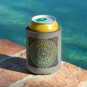 Enfriador De Latas Celtic Knotwork Mandala Cooler