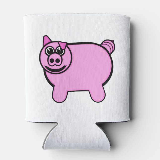 Enfriador De Latas Cerdo relleno (Reverso)