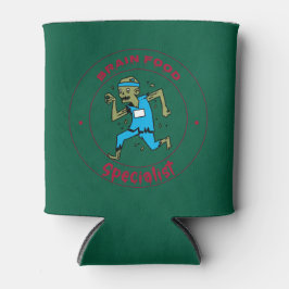 Enfriador De Latas Cerebro zombi especialista en alimentos cerebrales