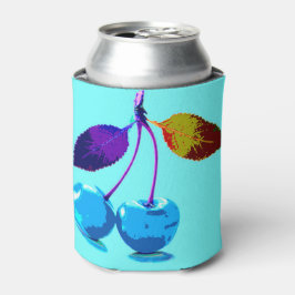 Enfriador De Latas Cerezas azules brillantes