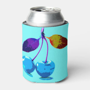 Enfriador De Latas Cerezas azules brillantes