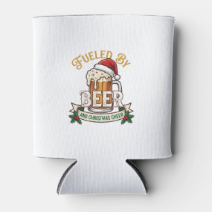Enfriador De Latas Cerveza con combustible Taza de alegría de Navidad