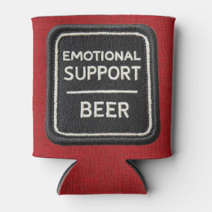 Enfriador De Latas Cerveza de apoyo emocional - Cerveza puede manga t