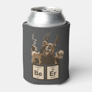 Enfriador De Latas Cerveza descubierta oso de la química