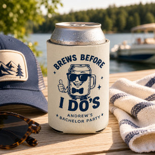 Enfriador De Latas Cervezas divertidas de la fiesta de soltero antes