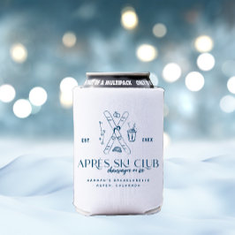 Enfriador De Latas Champagne con hielo | Après Ski Winter Bachelorett