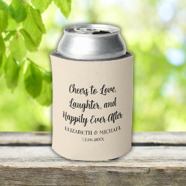 Enfriador De Latas Champagne elegante Wedding Chetups to Love