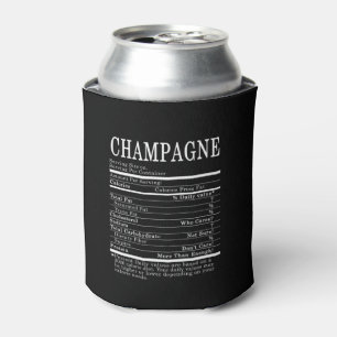Enfriador De Latas Champán Divertidos datos de nutrición
