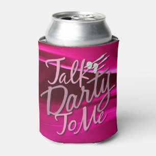 Enfriador De Latas Charla Darty a mí dardos que apuntan Hugger flúi