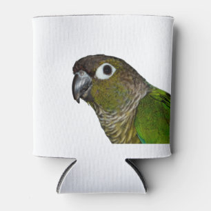Enfriador De Latas Cheeked verde Conure