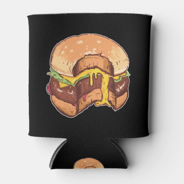Enfriador De Latas Cheeseburger (Anverso)