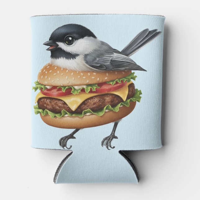 Enfriador De Latas cheeseburgerbird (Anverso)
