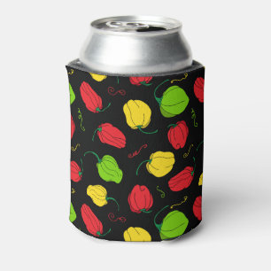 Enfriador De Latas Chef caribeño Scotch Bonnet Chili Peppers Bebe