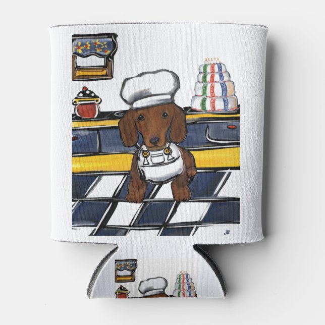 Enfriador De Latas Chef Doxie Rojo (Anverso)