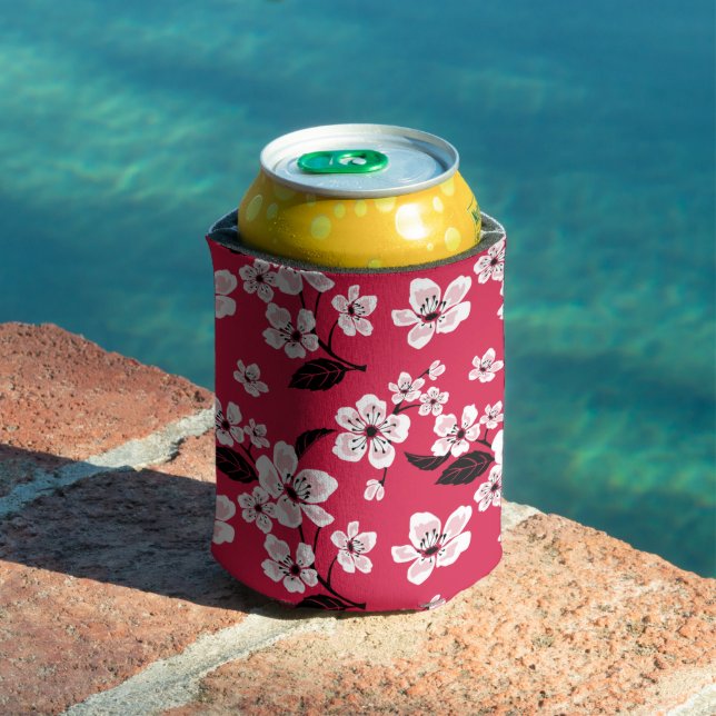 ENFRIADOR DE LATAS CHERRY BLOSSOM - SAKURA (ROJO) (Piscina in situ)