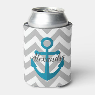 Enfriador De Latas Chevrons y Ancla