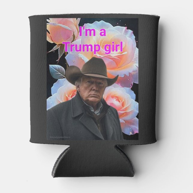 Enfriador De Latas Chica de Trump (Anverso)