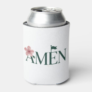 Enfriador De Latas Chica del Torneo de Golf Rosa Amen Golf Fiesta de 