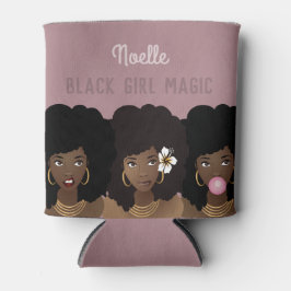 Enfriador De Latas Chica negra: magia, hermanas amigas negras