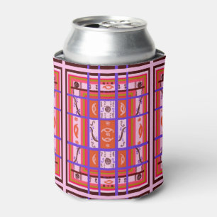 Enfriador De Latas chica poder curvado rosado