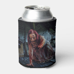 Enfriador De Latas Chica sangriento y espeluznante