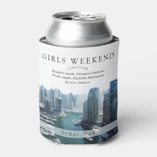 Enfriador De Latas Chicas de fin de semana en el horizonte de Dubai